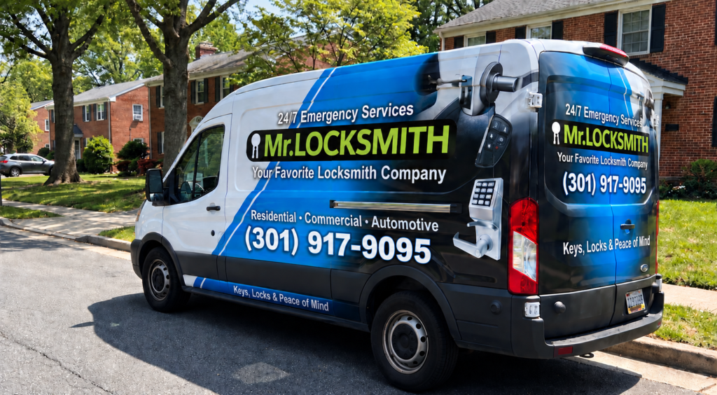 Mr. Locksmith Rockville, MD service van