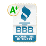 BBB A+ Accredited Business badge