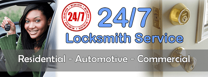 24/7 residential locksmith Rockville MD service banner